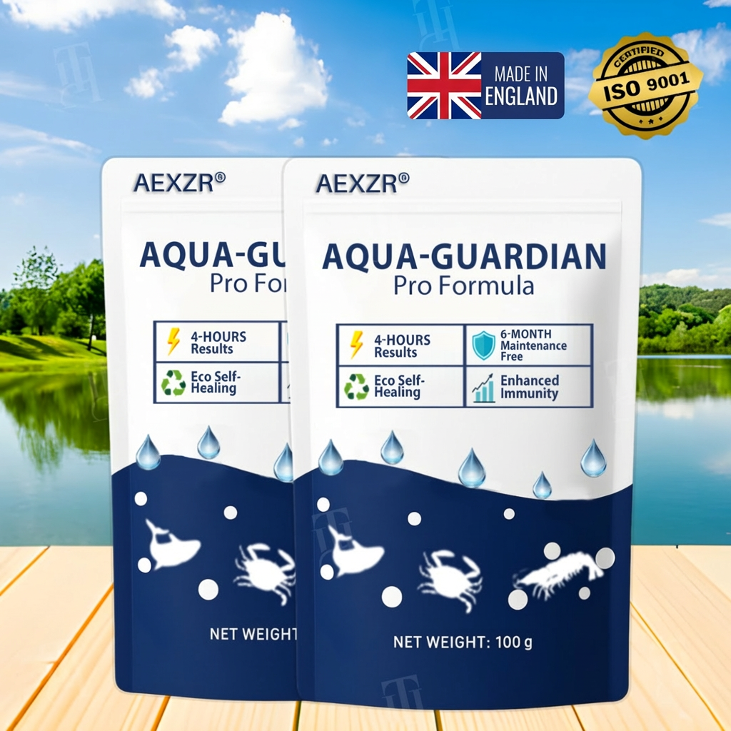 🧬 Clears Green Water in 24h | 100% Fish Safe (Bio-Formula) AEXZR® Aqua-Guardian Pro