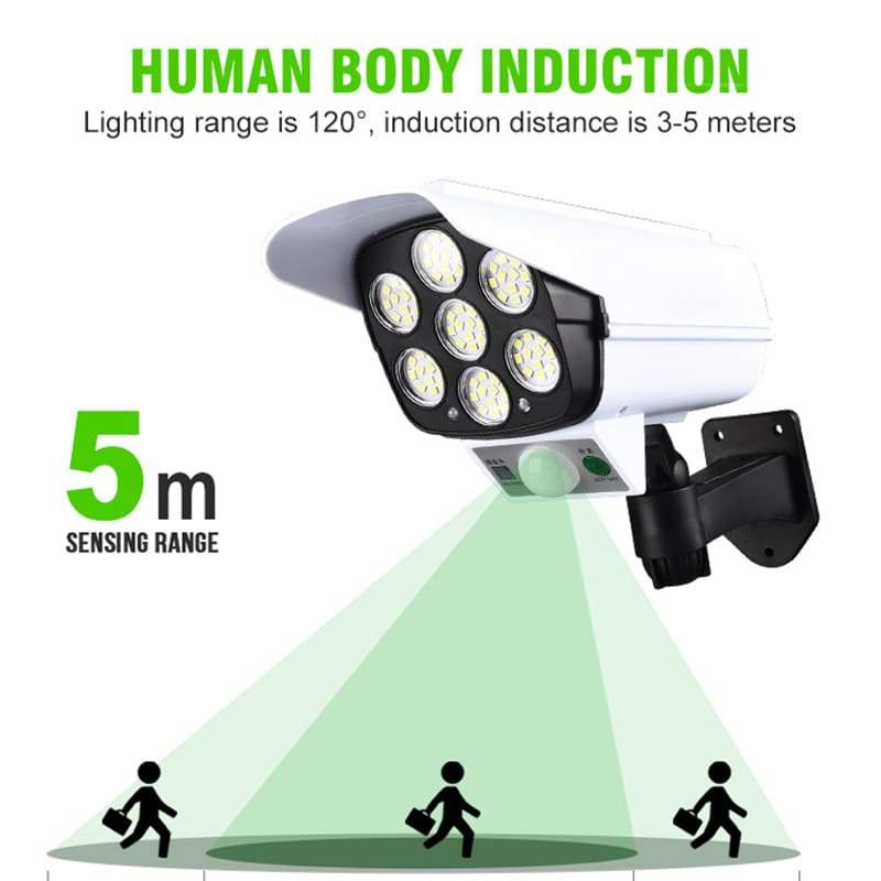 💥Camera-like Motion Sensor Solar Light