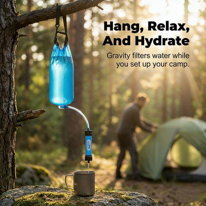 🔥Hot Deals-Portable Gravity Water Filter System